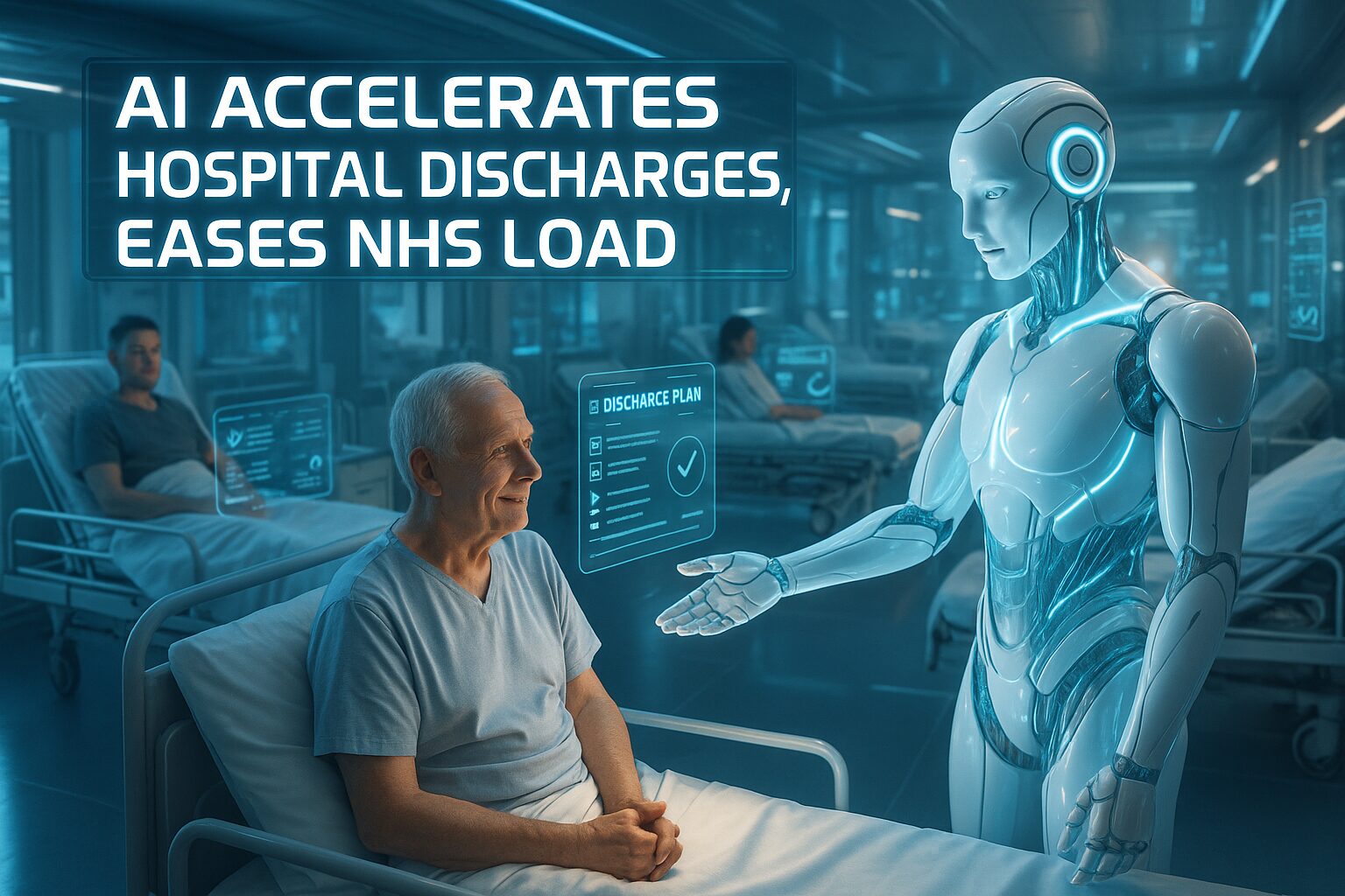 AI tool that speeds up patient discharges trialled by NHS 2025 09 29T130059.965Z Zero Touch AI Automation