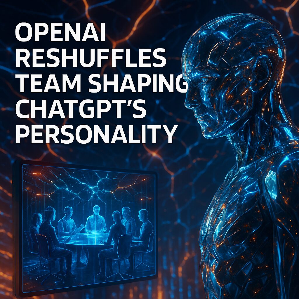OpenAI reorganizes research team behind ChatGPTs personality 2025 10 24T130105.677Z Zero Touch AI Automation