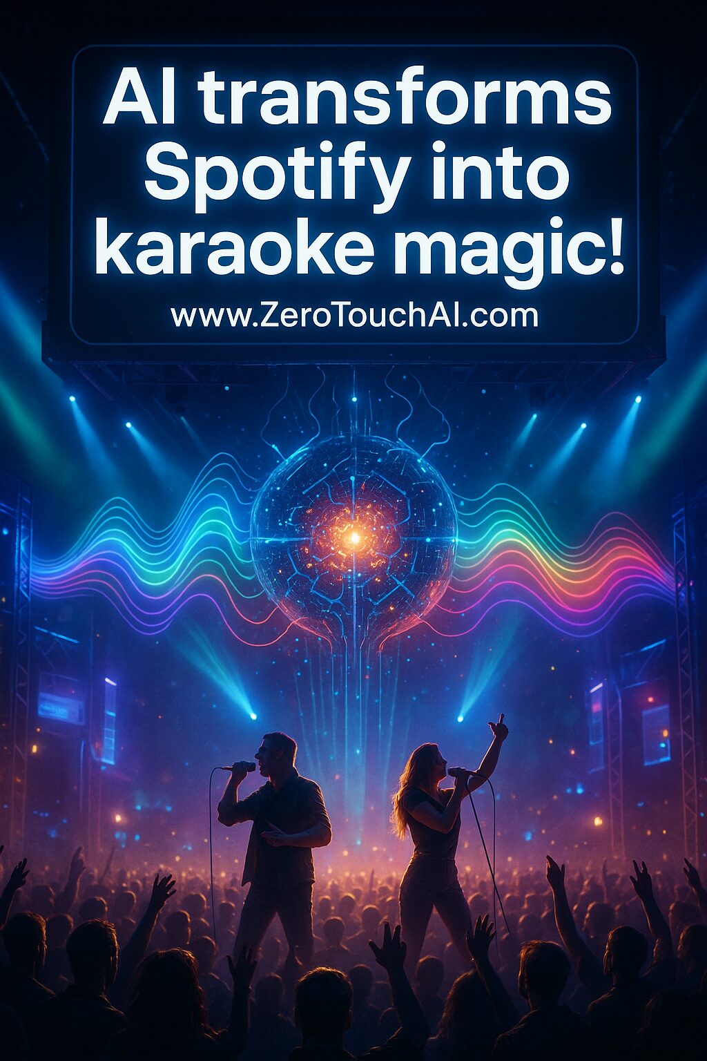 This AI turns any song into karaoke. Live at ces karaoketiktok metalcore livemusic ai 2026 02 17T140127.073Z Zero Touch AI Automation