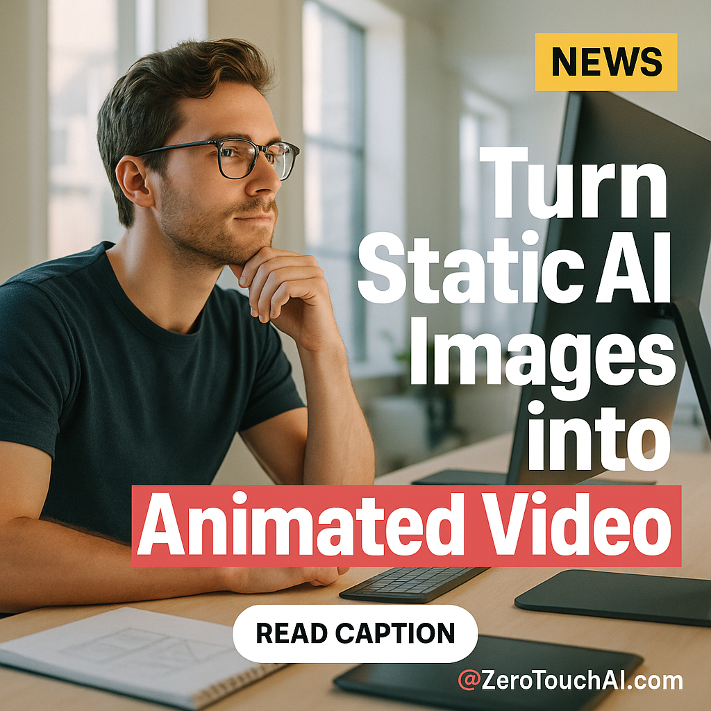 Turn Static AI Images into Animated Video 2026 06 07T130045.800Z