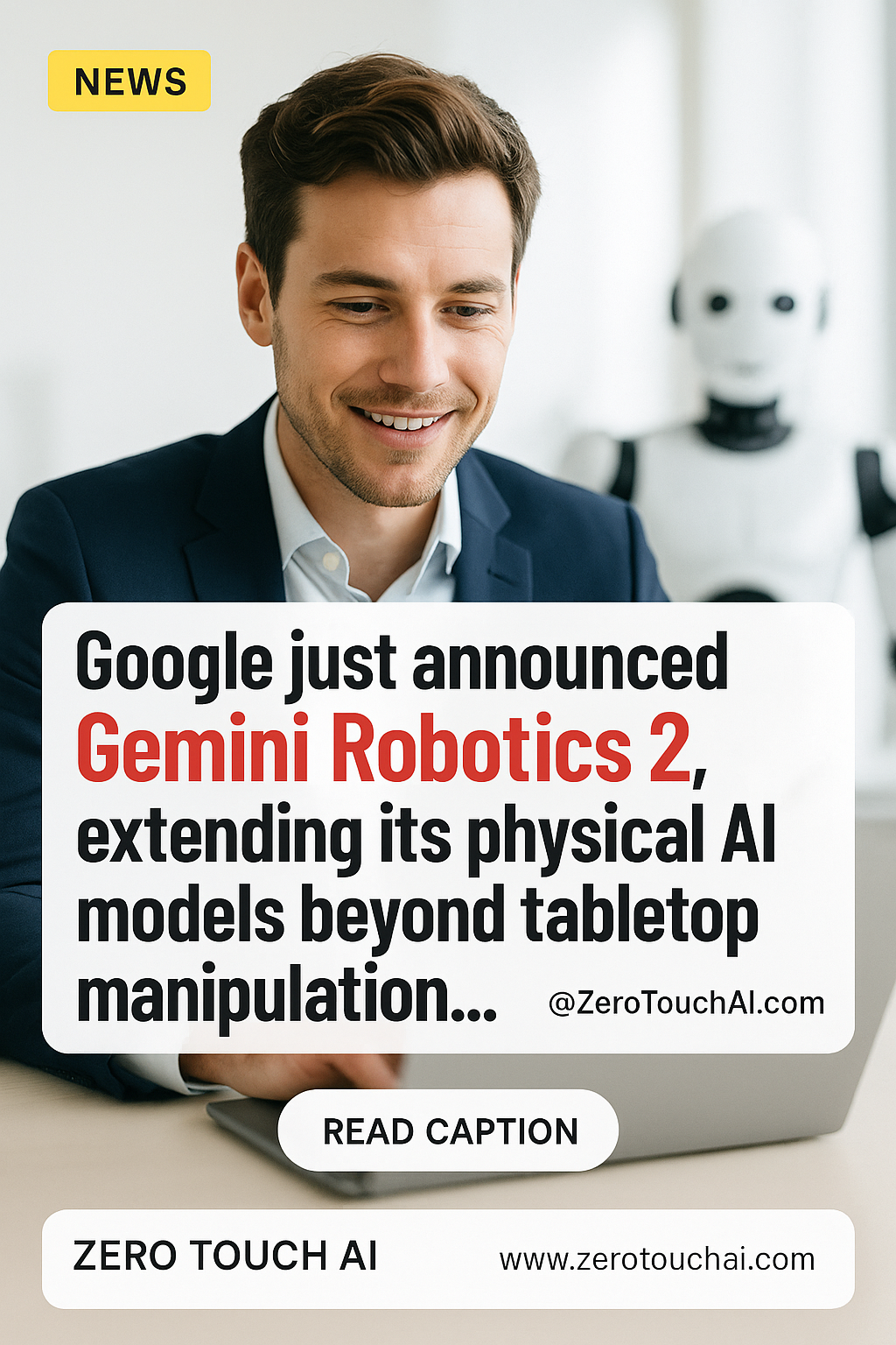 Google just announced Gemini Robotics 2 extending its physical AI models beyond tabletop manipulati. 2026 09 10T142919.641Z