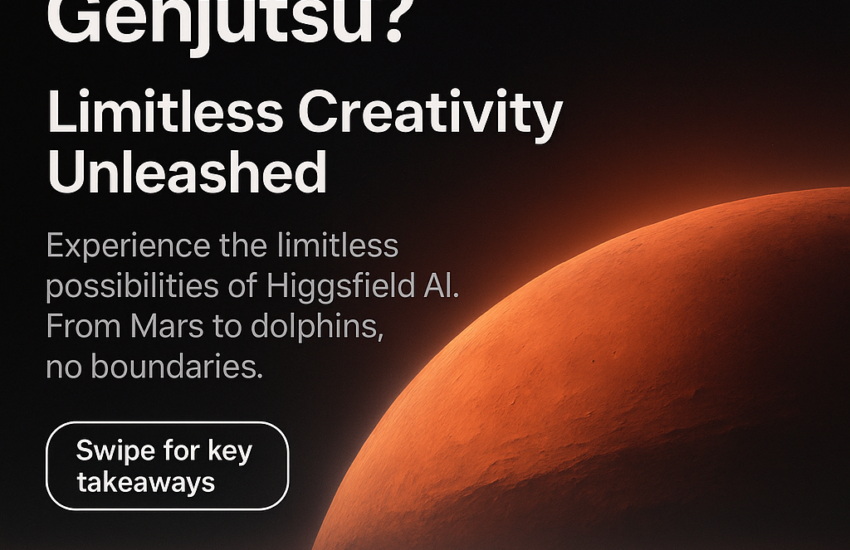 Have you tried Higgsfield Genjutsu 2026 10 21T130302.136Z